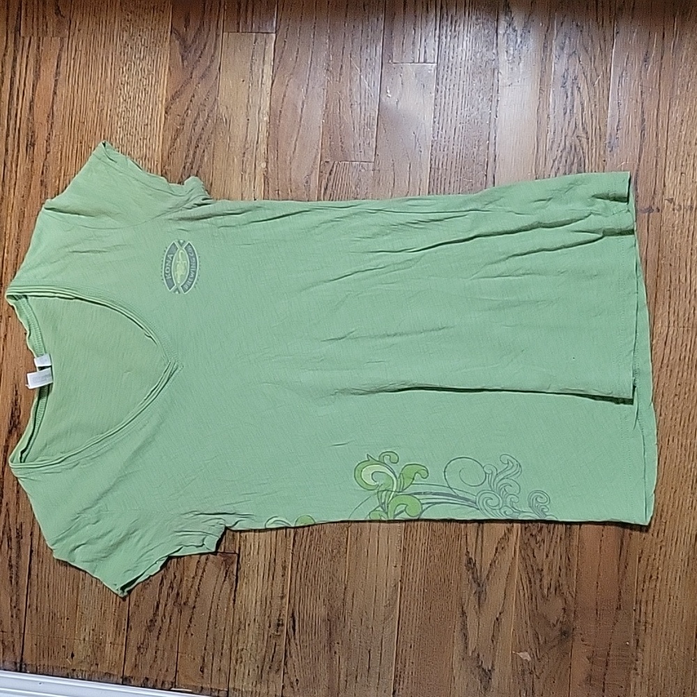 Kona Brewing Co Sz S Green Tshirt
